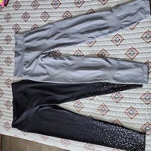 Victoria's Secret Pink Active Leggings,  Bundle of 2